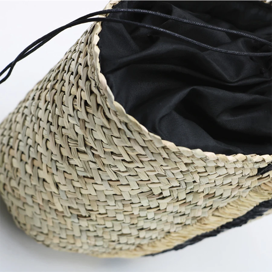 Straw Rattan Weaving Women Handbag Summer Wicker Woven Women's Bag Casual Beach Basket Purse Large Capacity Bucket Bag For Woman
Straw Rattan Weaving Women Handbag Summer Wicker Woven Women's Bag Casual Beach Basket Purse Large Capacity Bucket Bag For Woman