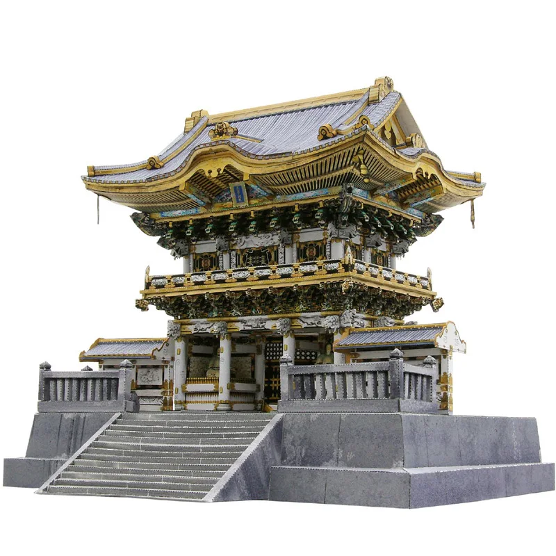 Японская модель бумаги Toshogu World Classic Building 3D DIY | Игрушки и хобби