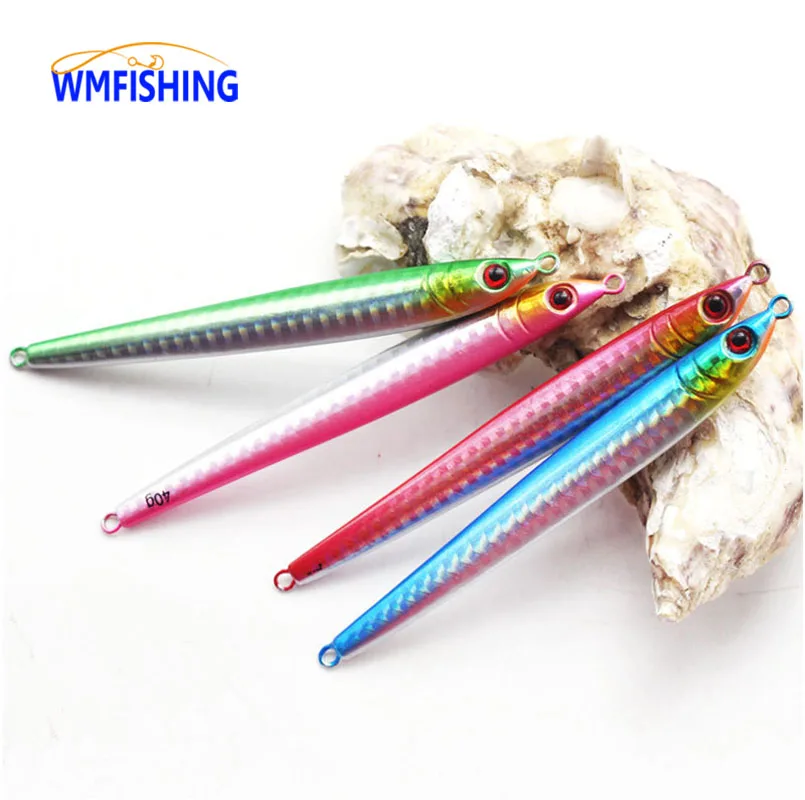 1PC 10-100g Sea Fishing Long Shot Metal Slow Jigging Lure Luminous Artificial Fast Speed Sinking Knife Wobbler Jig Baits Peche 
1PC 10-100g Sea Fishing Long Shot Metal Slow Jigging Lure Luminous Artificial Fast Speed Sinking Knife Wobbler Jig Baits Peche