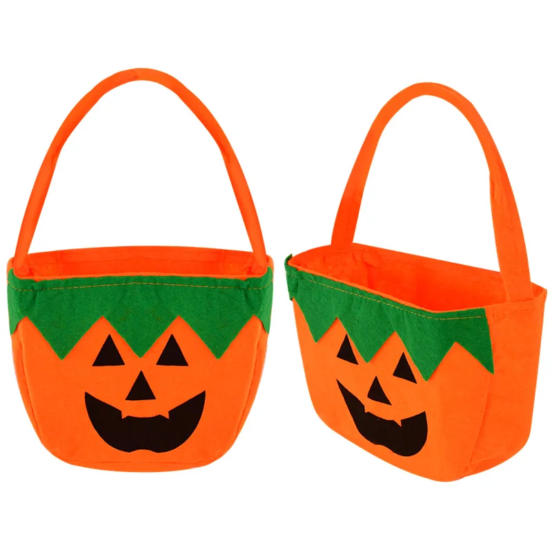 Trick Or Treat Halloween Pumpkin Candy Bags Kids Favor Portable Candy Handbag For Home Halloween Decor Props Gifts Packing Pouch 
Trick Or Treat Halloween Pumpkin Candy Bags Kids Favor Portable Candy Handbag For Home Halloween Decor Props Gifts Packing Pouch