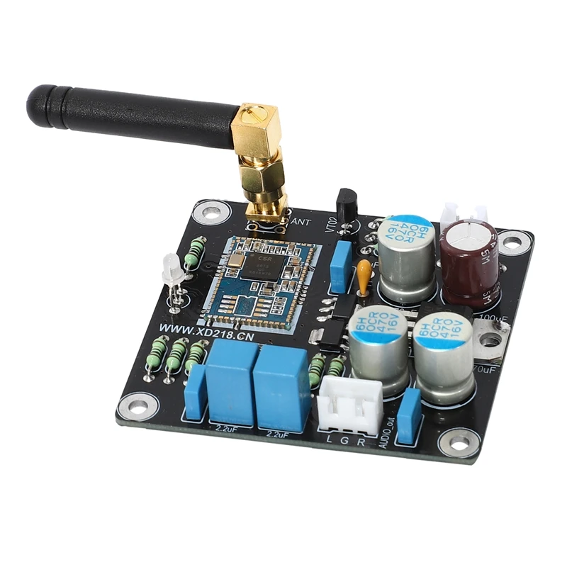 Модуль аудиоресивера Bluetooth 5,0, модуль декодирования PCM5102A I2S, DAC плата, поддержка Φ с антенной
Модуль аудиоресивера Bluetooth 5,0, модуль декодирования PCM5102A I2S, DAC плата, поддержка Φ с антенной