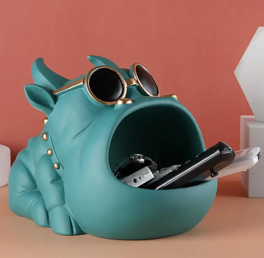 Cool Cow Figurine Big Mouth Dog Cats Storage Box Key Phone Chocolates Candy Storage Basket Home Decor Living Room Ornaments
Cool Cow Figurine Big Mouth Dog Cats Storage Box Key Phone Chocolates Candy Storage Basket Home Decor Living Room Ornaments