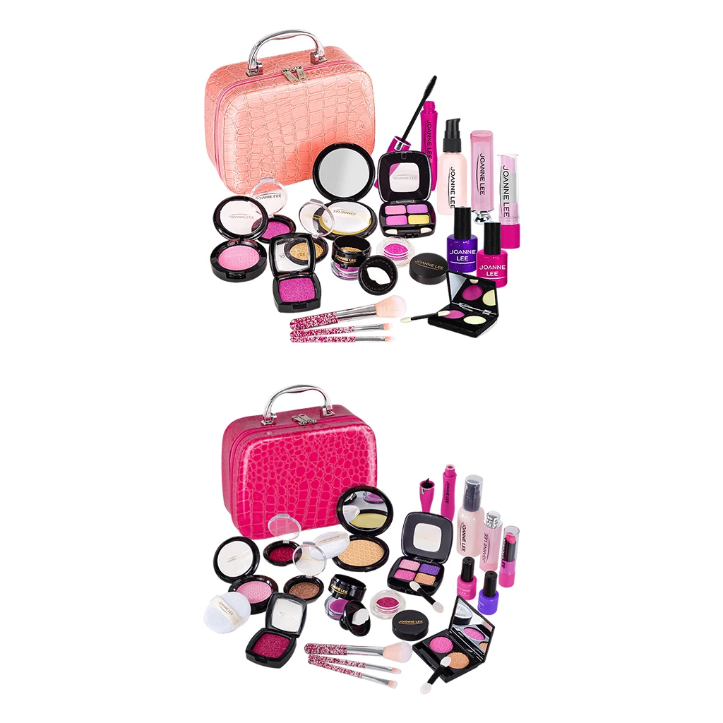 Toddler Kids Makeup Kit with Handbag Princess Pretend Play Toys for Little Girls Gift
Toddler Kids Makeup Kit with Handbag Princess Pretend Play Toys for Little Girls Gift