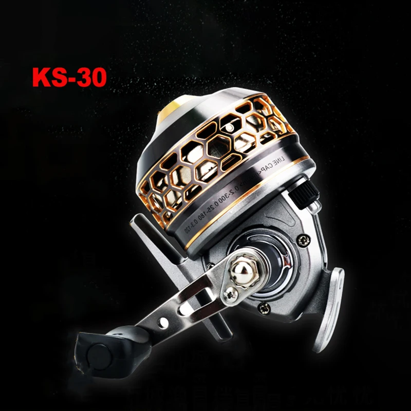 Новая Металлическая Рыболовная катушка KS30, 3 + 1 шарикоподшипник, закрытая Рыболовная катушка с двумя иглами, дизайн для уличной рыбалки и ст...
Новая Металлическая Рыболовная катушка KS30, 3 + 1 шарикоподшипник, закрытая Рыболовная катушка с двумя иглами, дизайн для уличной рыбалки и ст...