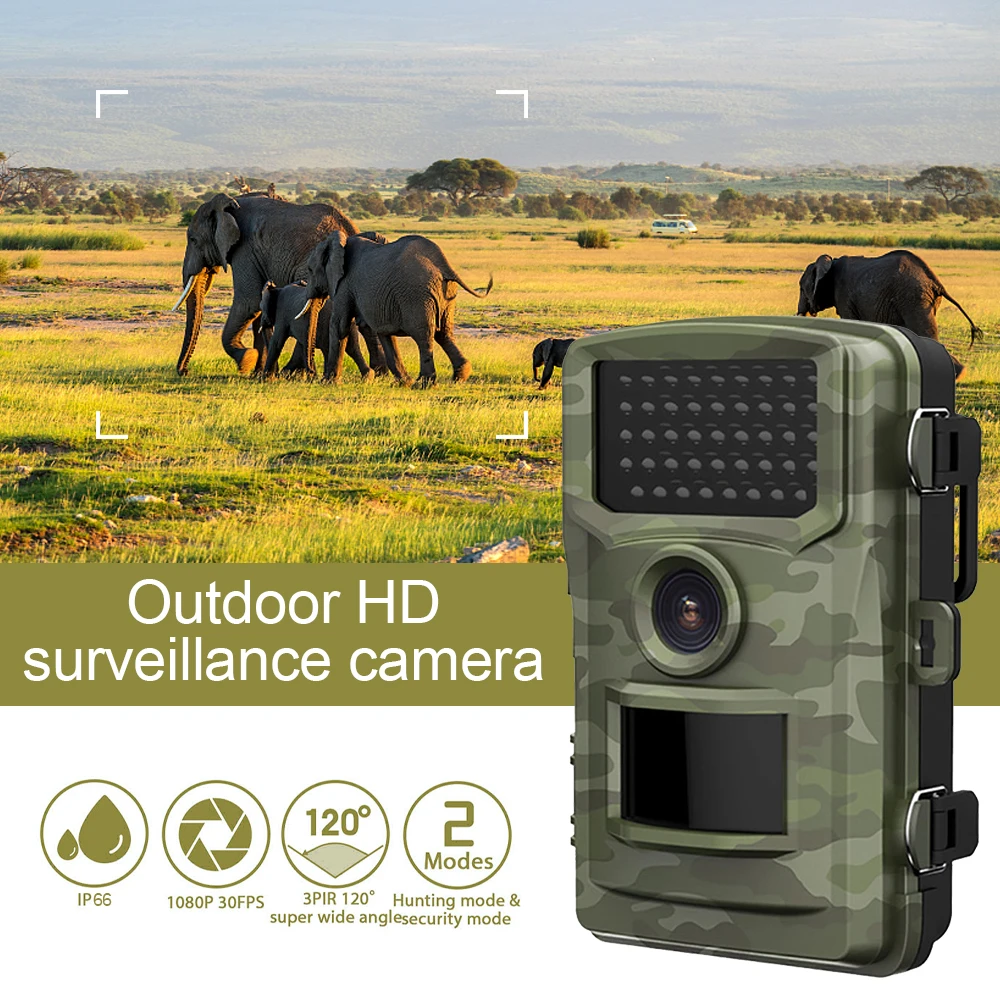 New Wildlife Trail Camera Waterproof 1080P Infrared Hunting Camera with Night Vision Wireless Surveillance Tracking Camera
New Wildlife Trail Camera Waterproof 1080P Infrared Hunting Camera with Night Vision Wireless Surveillance Tracking Camera