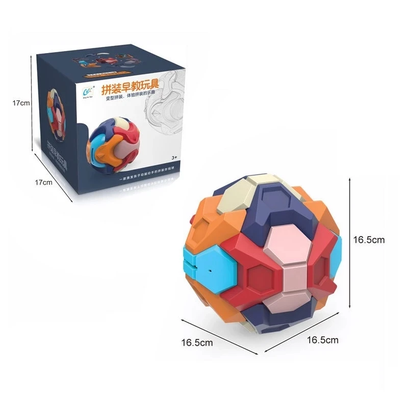 Educational Toys for Children Building Blocks Assembled Money Bank Deformation Puzzle Assembly Ball Kids Early Learning Gifts 
Educational Toys for Children Building Blocks Assembled Money Bank Deformation Puzzle Assembly Ball Kids Early Learning Gifts