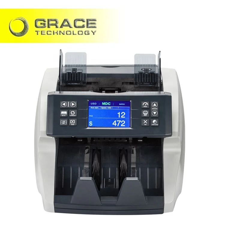 

USD, EUR, GBP, CAD, MXN mix bill value counting machine bill counter banknote money cash counter