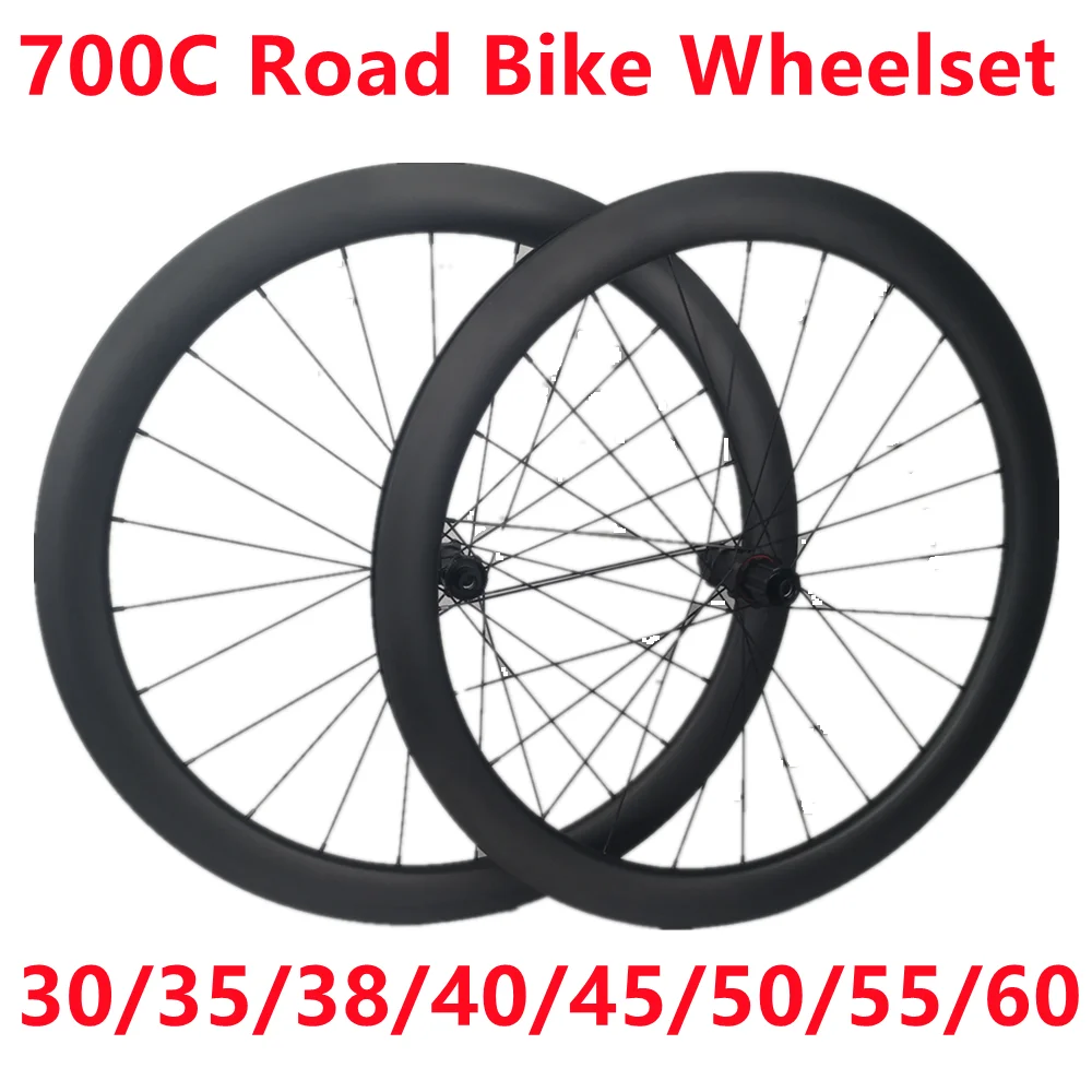 Комплект колес для шоссейного велосипеда R7, комплект колес из углеродного волокна, полностью черный центральный замок, прямая тяга, Thur Alex 
Комплект колес для шоссейного велосипеда R7, комплект колес из углеродного волокна, полностью черный центральный замок, прямая тяга, Thur Alex