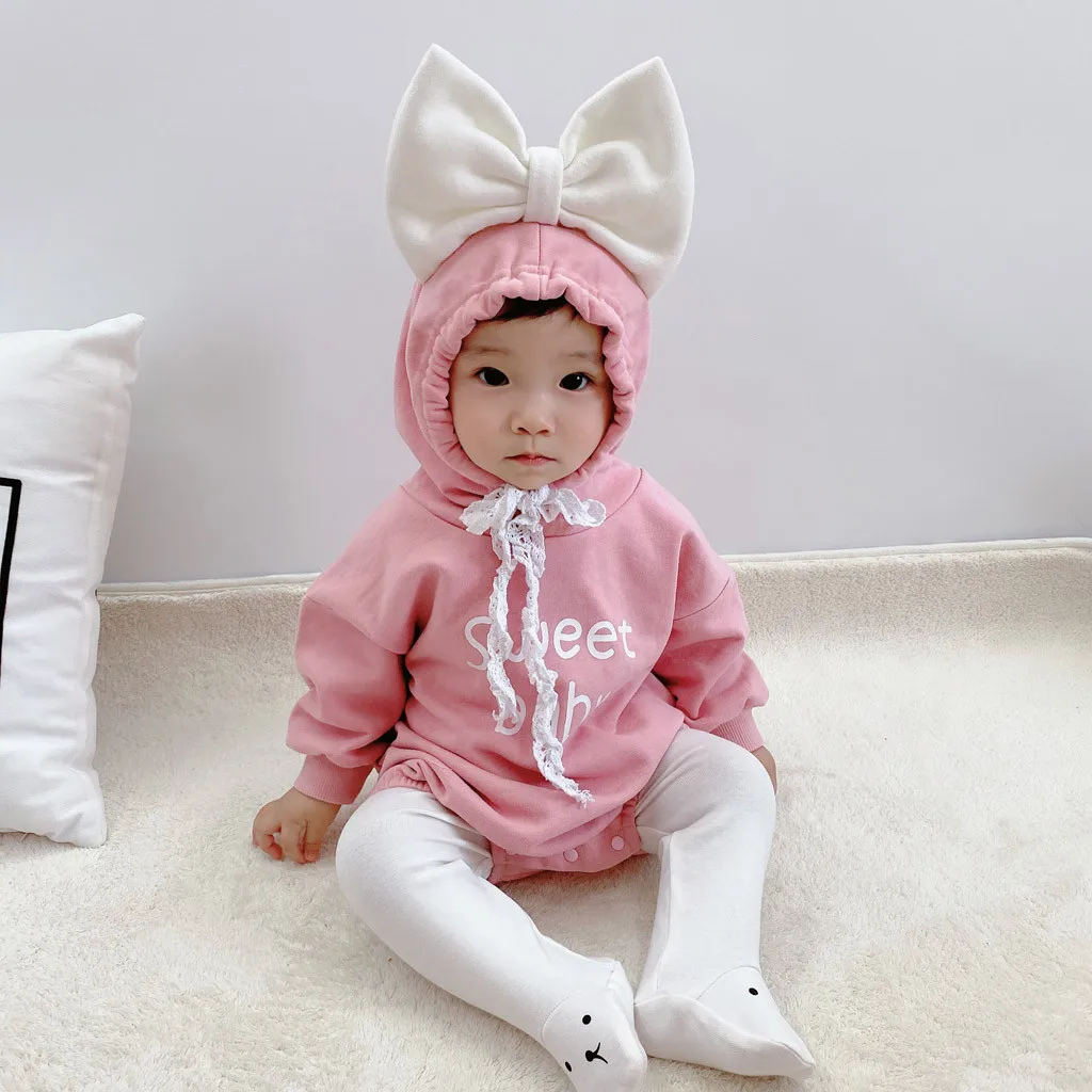 Боди для новорожденных; Одежда для новорожденных; Милый комбинезон с капюшоном и надписью и бантом для маленьких девочек; Боди для новорожд...
Боди для новорожденных; Одежда для новорожденных; Милый комбинезон с капюшоном и надписью и бантом для маленьких девочек; Боди для новорожд...