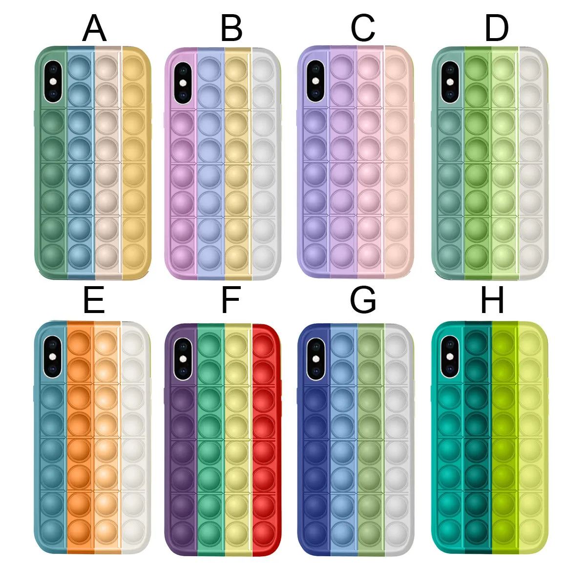 Adult Kid Push Bubble Fidget Sensory Toy Fidget Reliver Stress Toys Rainbow Phone Case Cover For iPhone X/ XS 5.8IN
Adult Kid Push Bubble Fidget Sensory Toy Fidget Reliver Stress Toys Rainbow Phone Case Cover For iPhone X/ XS 5.8IN