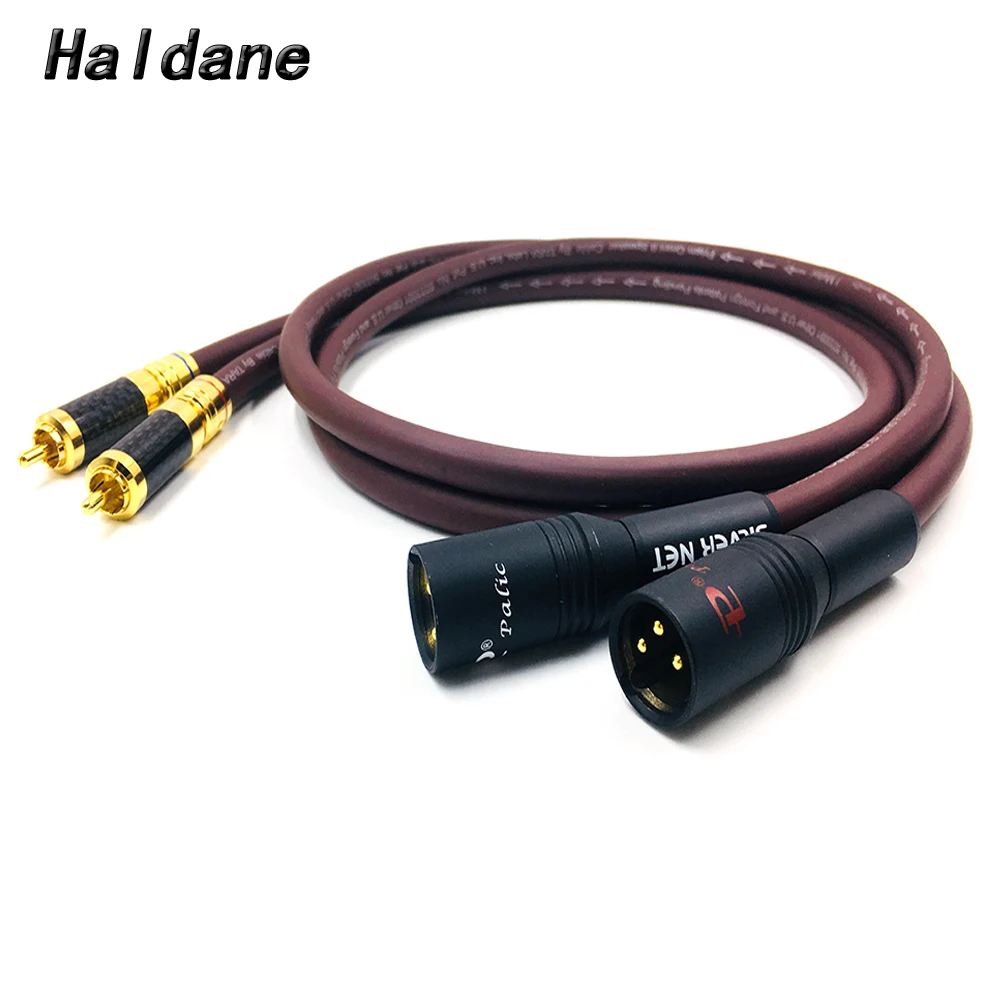 Haldane HIFI 2RCA to 2XLR Male Cable RCA XLR Reference Interconnect Audio Cable Gold plated PLUG for TARA Labs Prism OMNI 2 Wire
Haldane HIFI 2RCA to 2XLR Male Cable RCA XLR Reference Interconnect Audio Cable Gold plated PLUG for TARA Labs Prism OMNI 2 Wire