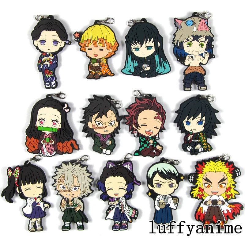 Demon Slayer Kimetsu no Yaiba Rubber Mascot Pendant Kamado Nezuko Kamado Tanjirou Hashibira Inosuke Tamayo Phone Strap Keychain
Demon Slayer Kimetsu no Yaiba Rubber Mascot Pendant Kamado Nezuko Kamado Tanjirou Hashibira Inosuke Tamayo Phone Strap Keychain