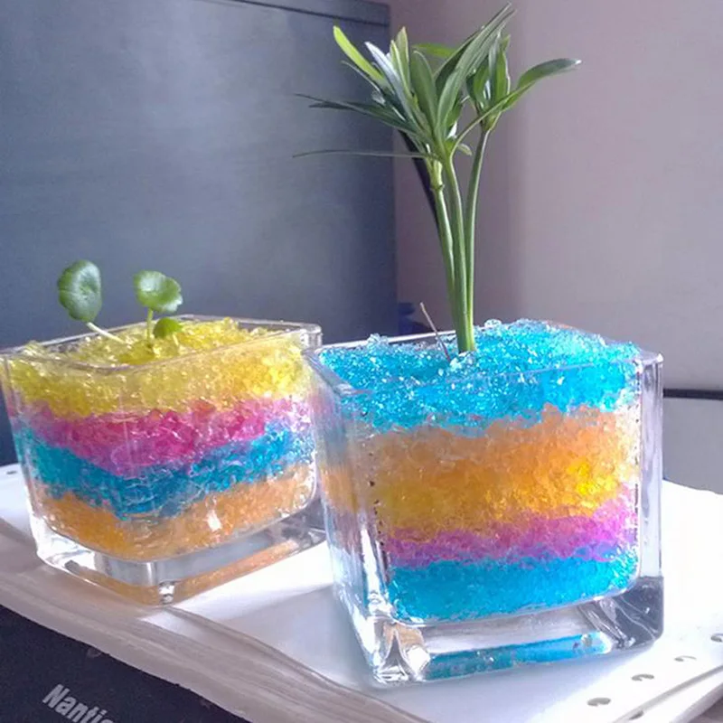 2000Pcs/lot Crystal Soil Mud Hydrogel Gel Kids Children Toy Water Beads Growing Up Balls Wedding Home Flower Vase Decoration C
2000Pcs/lot Crystal Soil Mud Hydrogel Gel Kids Children Toy Water Beads Growing Up Balls Wedding Home Flower Vase Decoration C
