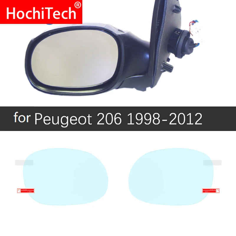 Для Peugeot 206 + 206cc 206sw CC SW 1998 2012 полное покрытие противотуманная пленка зеркало