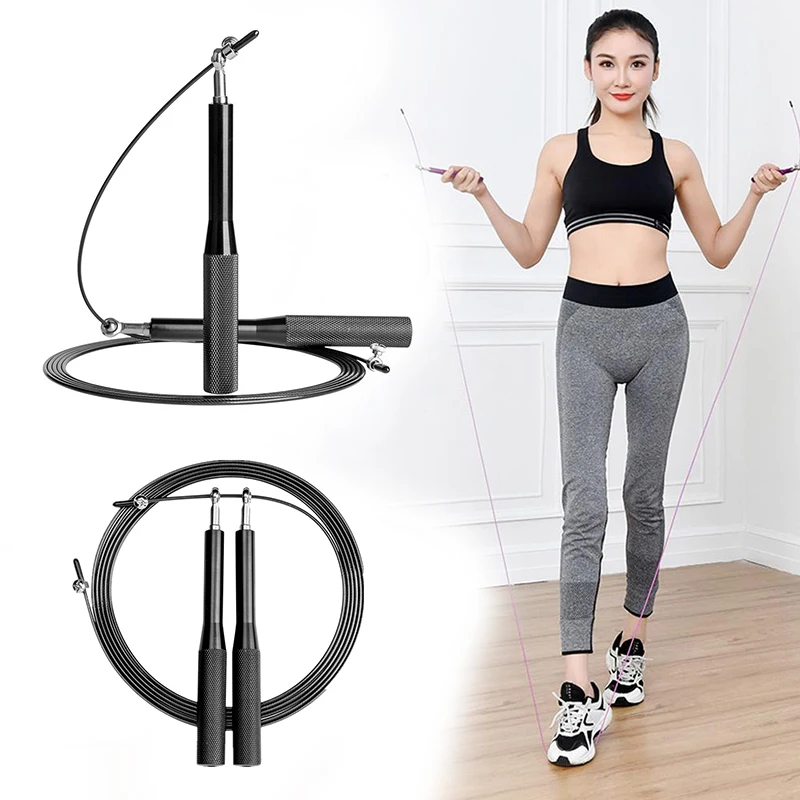 High Quality Speed Skipping Jump Rope Adjustable Sports Lose Weight Exercise Gym Comba Crossfit Fitness Equipment 
High Quality Speed Skipping Jump Rope Adjustable Sports Lose Weight Exercise Gym Comba Crossfit Fitness Equipment