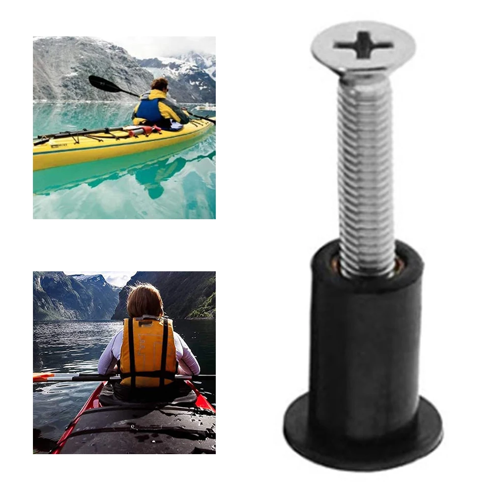 Rubber Well Nuts Windshield Bolts With Stainless Steel Screws M5 Wind Screen Fastener Universal Nuts For Kayak 20PCS Kayak
Rubber Well Nuts Windshield Bolts With Stainless Steel Screws M5 Wind Screen Fastener Universal Nuts For Kayak 20PCS Kayak