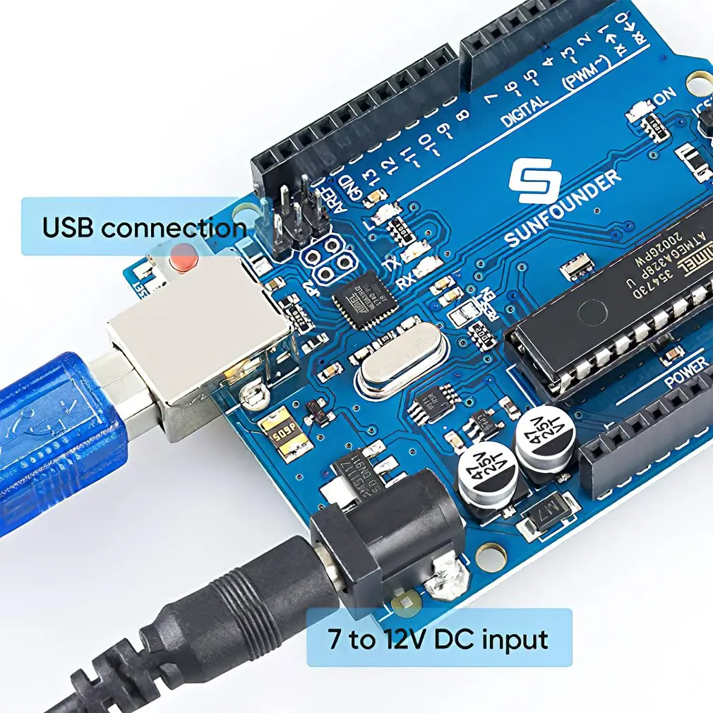 modified version One set UNO R3 CH340G+MEGA328P Chip 16Mhz For Arduino UNO R3 Development board + USB CABLE
modified version One set UNO R3 CH340G+MEGA328P Chip 16Mhz For Arduino UNO R3 Development board + USB CABLE
