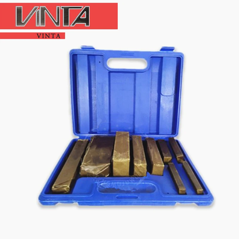 Hardened and milled mattress block 18pcs parallel blocks of equal height Unequal height vise pad Machine tool flat-nose pliers 
Hardened and milled mattress block 18pcs parallel blocks of equal height Unequal height vise pad Machine tool flat-nose pliers