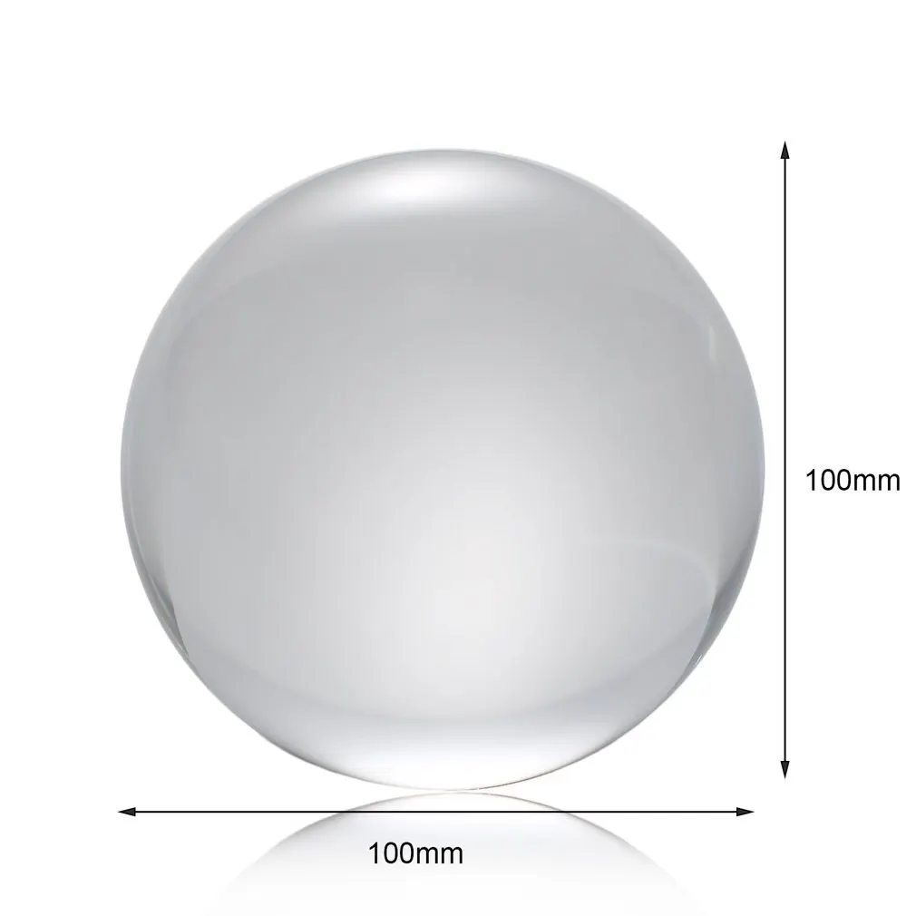 50mm/80mm/100mm Household Crystal Ball Quartz Glass Transparent Ball Spheres Feng Shui Glass Ball Miniatures Ornaments Gift
50mm/80mm/100mm Household Crystal Ball Quartz Glass Transparent Ball Spheres Feng Shui Glass Ball Miniatures Ornaments Gift