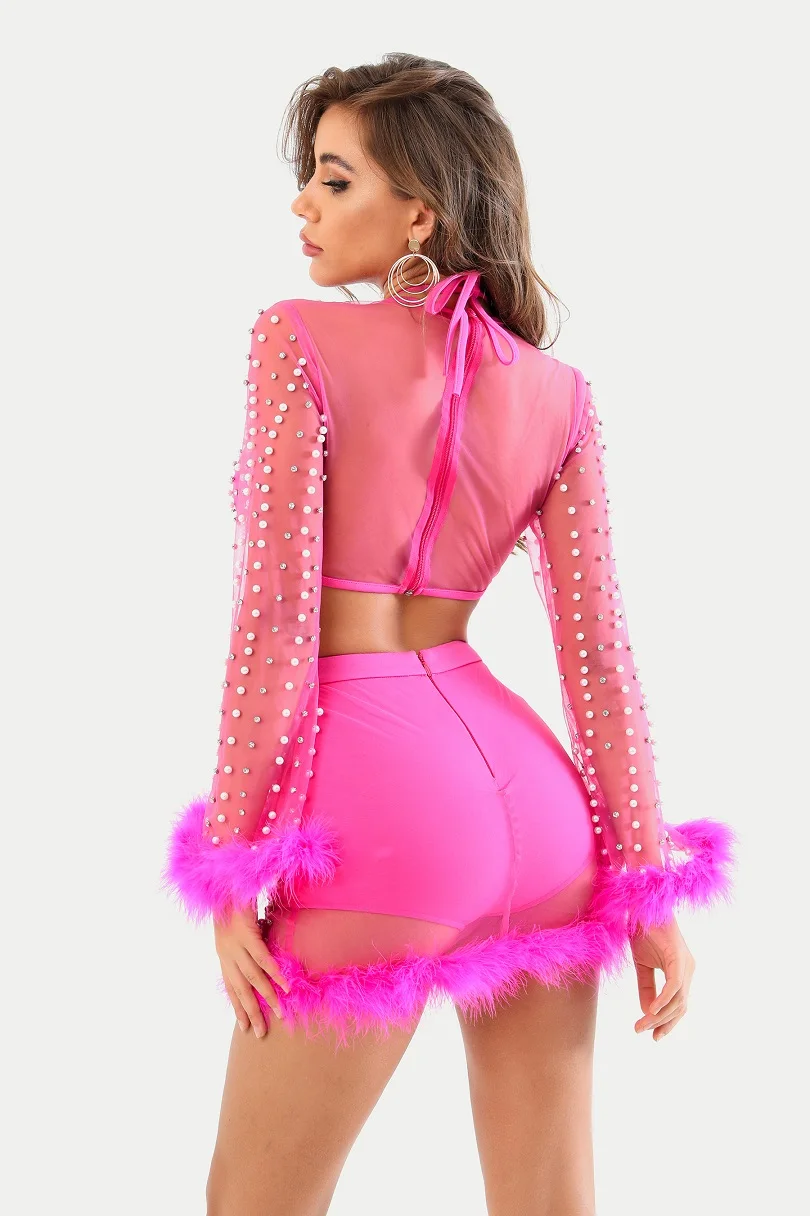 Women Dresses Suits Fashion Celebrity Evening Club Party V-Neck Long Sleeve Two-pieces Sexy Suit
Women Dresses Suits Fashion Celebrity Evening Club Party V-Neck Long Sleeve Two-pieces Sexy Suit