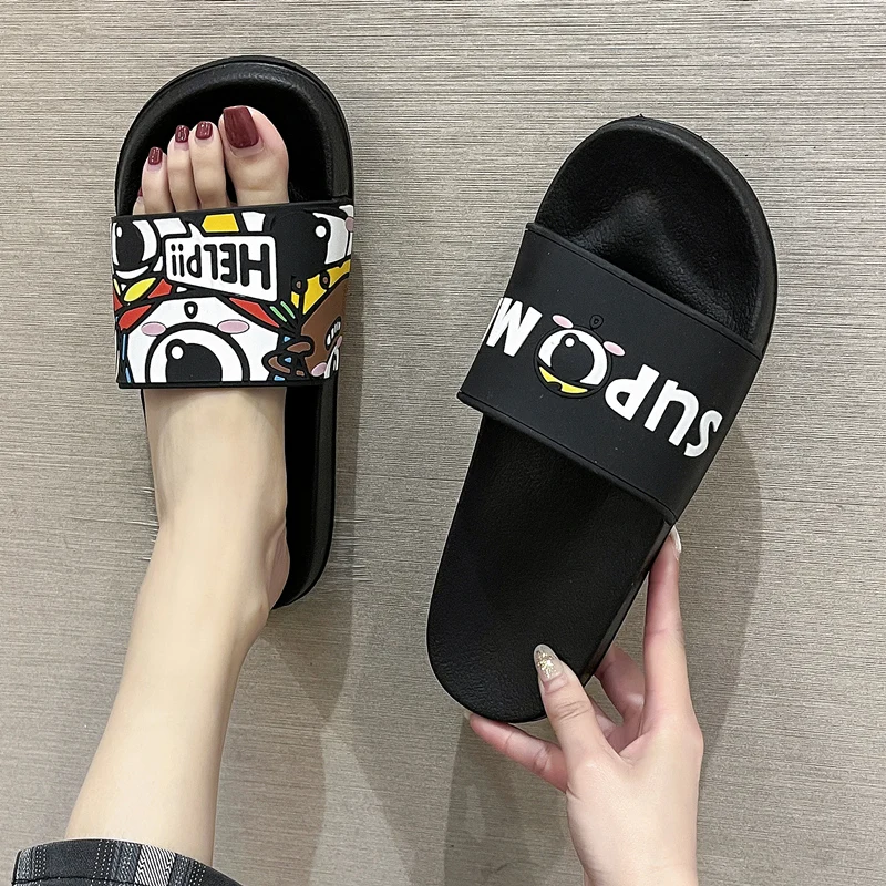 Web Celebrity Fashion Summer Bath Bath Non-slip Beach Flip-flops Sandal Trend INS Thick Bottom Home Wear Casual
Web Celebrity Fashion Summer Bath Bath Non-slip Beach Flip-flops Sandal Trend INS Thick Bottom Home Wear Casual