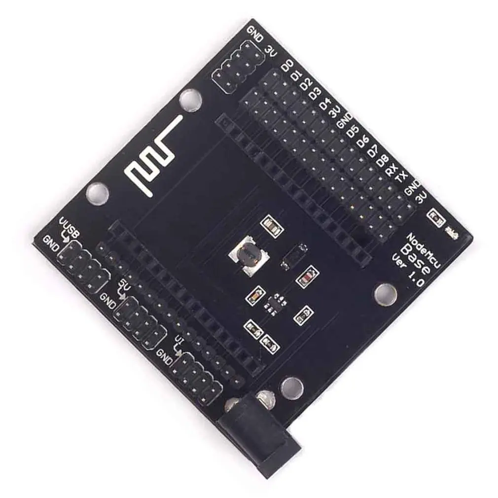 Nodemcu V3 Backplane Nodemcu Lua Esp8266 Wifi Development Board Base Analog IO Port Easily Connected
Nodemcu V3 Backplane Nodemcu Lua Esp8266 Wifi Development Board Base Analog IO Port Easily Connected