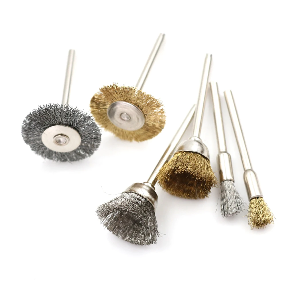 24pcs/lot Brass Brush Wire Wheel Brushes Die Grinder Rotary Electric Tool for Engraver 3Styles Wholesale 
24pcs/lot Brass Brush Wire Wheel Brushes Die Grinder Rotary Electric Tool for Engraver 3Styles Wholesale