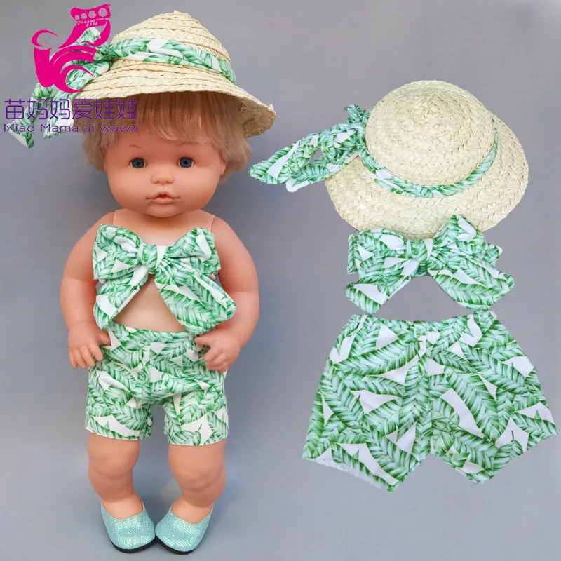 40cm Baby Doll Summer Beach Set for 17" Nenuco Ropa Y Su Hermanita Doll Clothes Accessories
40cm Baby Doll Summer Beach Set for 17" Nenuco Ropa Y Su Hermanita Doll Clothes Accessories