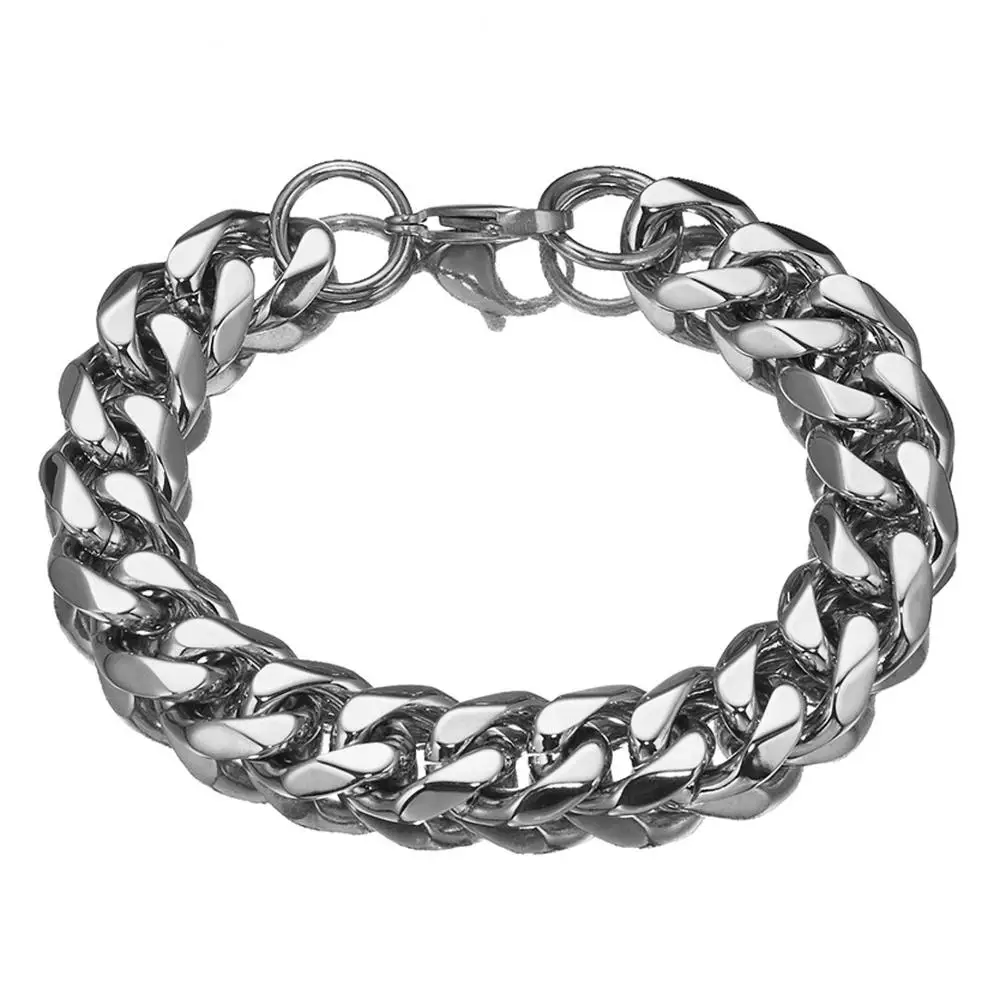 New Arrive 15mm Metal Stainless Steel Silver Color Cuban Curb Link Chain Mens Womens Necklace Or Bracelet Wristband Male Jewelry
New Arrive 15mm Metal Stainless Steel Silver Color Cuban Curb Link Chain Mens Womens Necklace Or Bracelet Wristband Male Jewelry