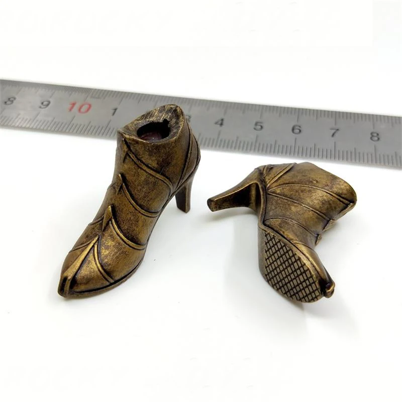 TBLeague 1/6th Dark Gold Solid Shoes Boots Of PL2020-173A Knight Flame Version For Mostly 12 inch Women Doll Accessories
TBLeague 1/6th Dark Gold Solid Shoes Boots Of PL2020-173A Knight Flame Version For Mostly 12 inch Women Doll Accessories