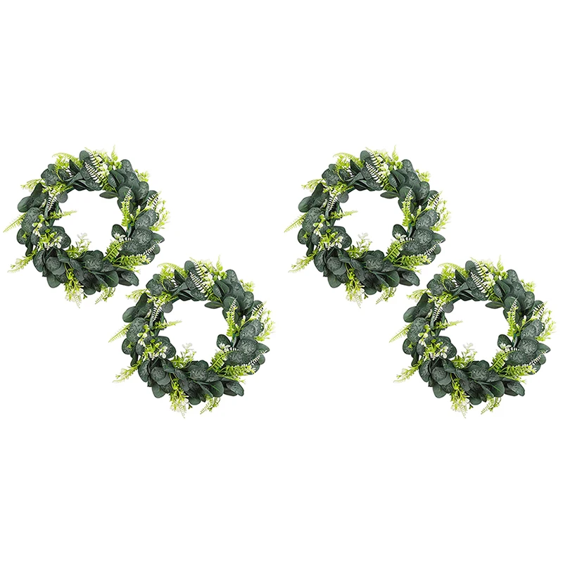2 Pcs Artificial Eucalyptus Wreath Green Leaves Wreath Hanging Wreath Decoration For Home Front Door Decoration
2 Pcs Artificial Eucalyptus Wreath Green Leaves Wreath Hanging Wreath Decoration For Home Front Door Decoration