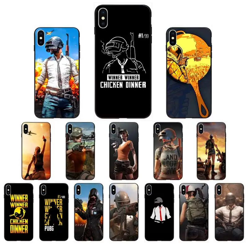 Babaite PUBG мягкий чехол для задней панели мобильного телефона iphone 11 Pro Max X XS MAX 6 6s 7 8