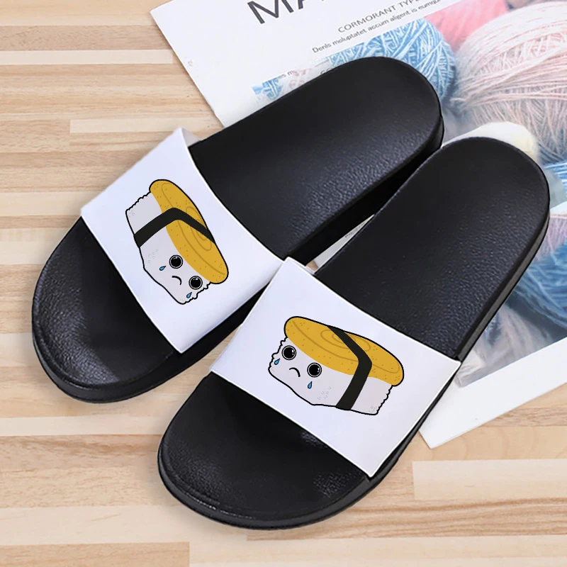 Sushi Cartoon 2022 Home Slippers Women Summer Thick Platform Sandals Couples Indoor Bathroom Anti-slip Slides Ladies Men Shoes
Sushi Cartoon 2022 Home Slippers Women Summer Thick Platform Sandals Couples Indoor Bathroom Anti-slip Slides Ladies Men Shoes