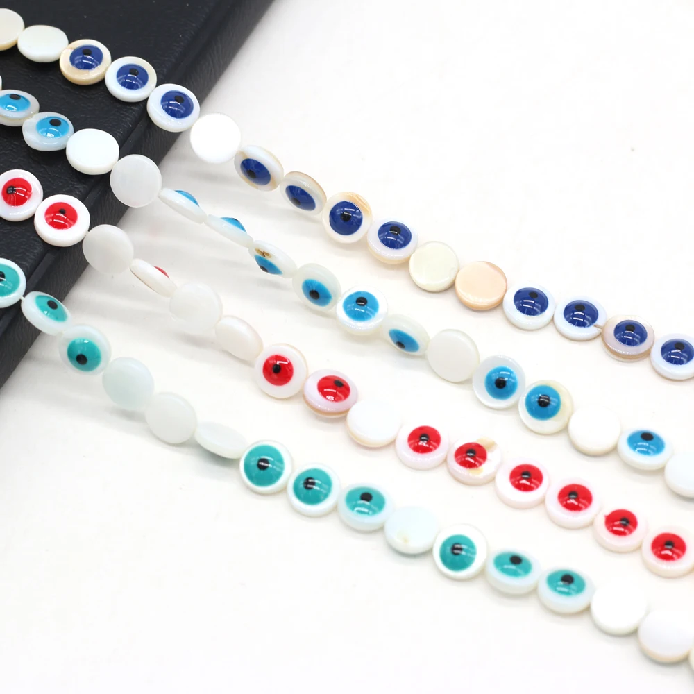 Natural Shell Eyes Single-sided Monochrome Boutique Loose Spacing Beaded Making DIY Fashion Charm Necklace Bracelet Jewelry
Natural Shell Eyes Single-sided Monochrome Boutique Loose Spacing Beaded Making DIY Fashion Charm Necklace Bracelet Jewelry