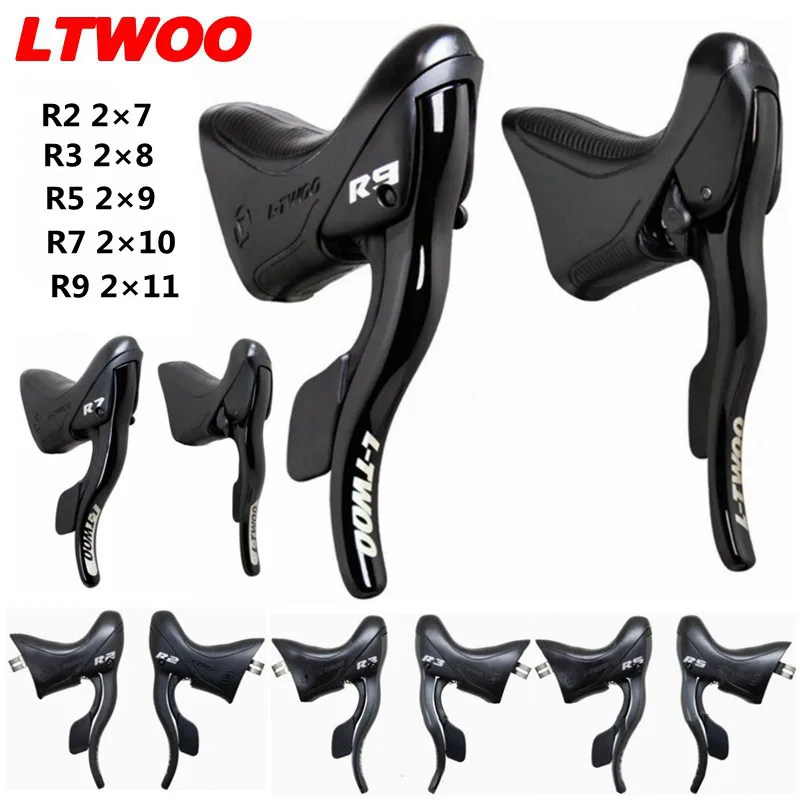 LTWOO Road Bike Gear Lever R2 2x7/R3 2x8/R5 2x9/R7 2x10/R9 2x11 High Speed Bike Brake Lever Transmission For Shimano Derailleur 
LTWOO Road Bike Gear Lever R2 2x7/R3 2x8/R5 2x9/R7 2x10/R9 2x11 High Speed Bike Brake Lever Transmission For Shimano Derailleur