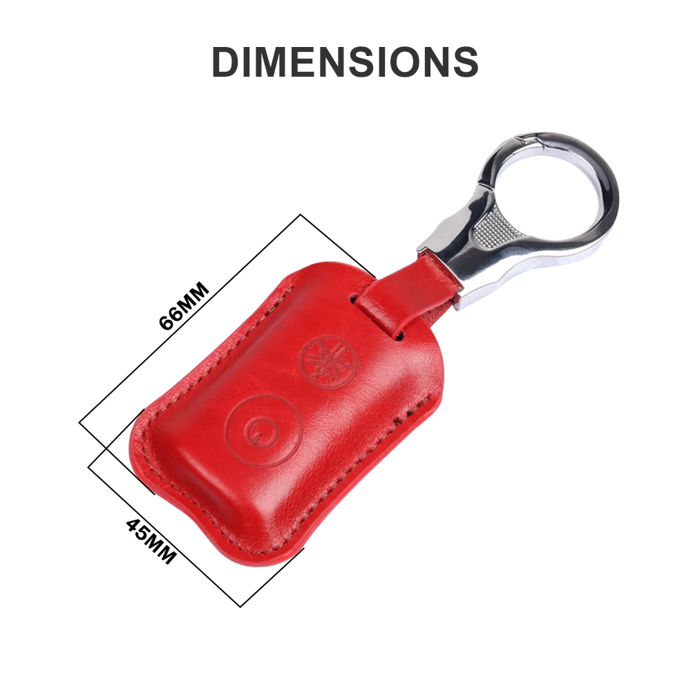 

Motorcycle Smart Remote Fobs Cover Leather Key Case Chain For YAMAHA NMAX155 Xmax300 X N-Max NMAX XMAX 125 250 300 400