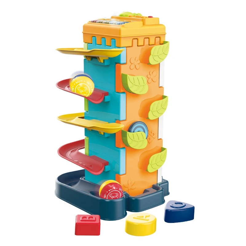 

Игровой домик для пианино, детские игрушки, квадратный многофункциональный игровой центр с рампой, музыкальные развивающие игрушки