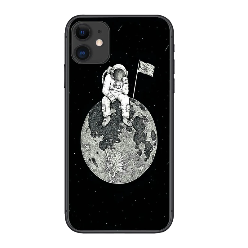 Cute Cartoon Space Astronaut Phone Cover Case For iPhone 6 7 8Plus 12 11Pro MAX Mini SE2020 XS XR Max Starry Sky Silicone Shell
Cute Cartoon Space Astronaut Phone Cover Case For iPhone 6 7 8Plus 12 11Pro MAX Mini SE2020 XS XR Max Starry Sky Silicone Shell
