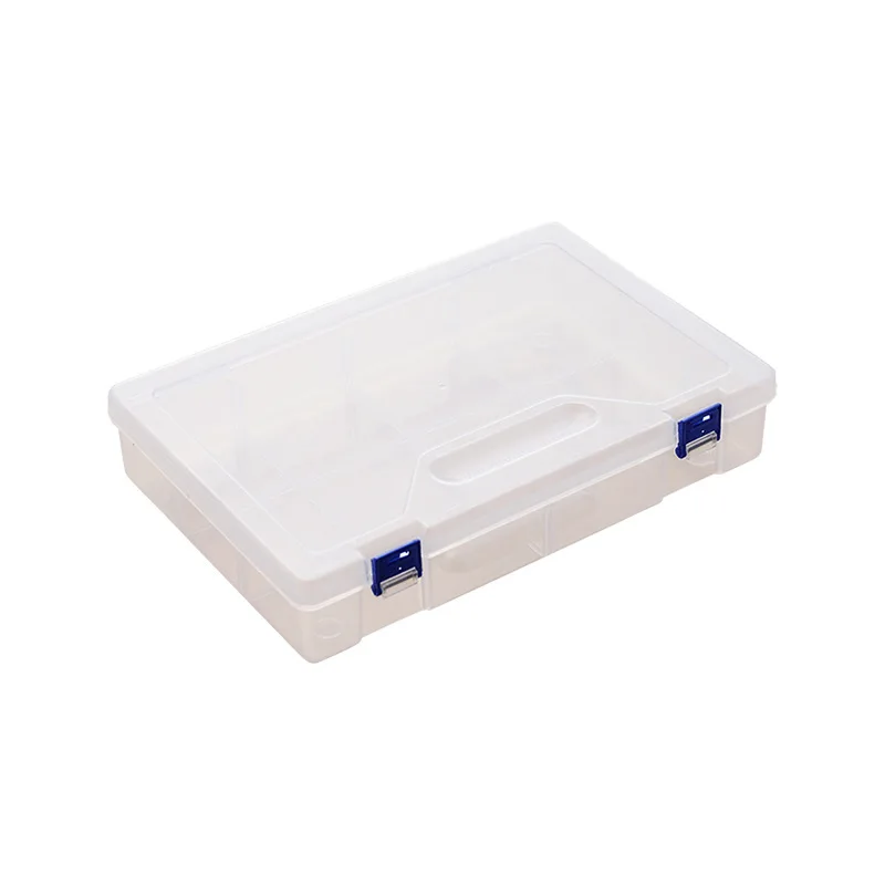 Large 10-compartment empty box with lid without inserts to organize desktop hardware accessories jewelry transparent storage box
Large 10-compartment empty box with lid without inserts to organize desktop hardware accessories jewelry transparent storage box
