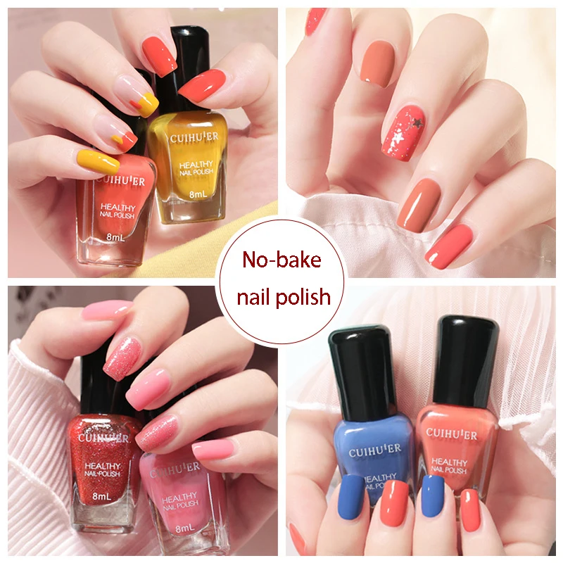 8ml Nails Gel Polish No-bake Semi Permanent Nail Salon for Manicure Base Top Coat Soak Off DIY Nail Art Gel Varnish For nails
8ml Nails Gel Polish No-bake Semi Permanent Nail Salon for Manicure Base Top Coat Soak Off DIY Nail Art Gel Varnish For nails