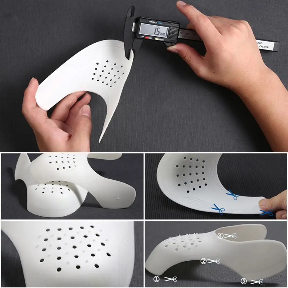 1 pair of sports shoes protective cover anti-wrinkle folding shoes shoes anti-toe box indentation shoes shield sports shoes 
1 pair of sports shoes protective cover anti-wrinkle folding shoes shoes anti-toe box indentation shoes shield sports shoes