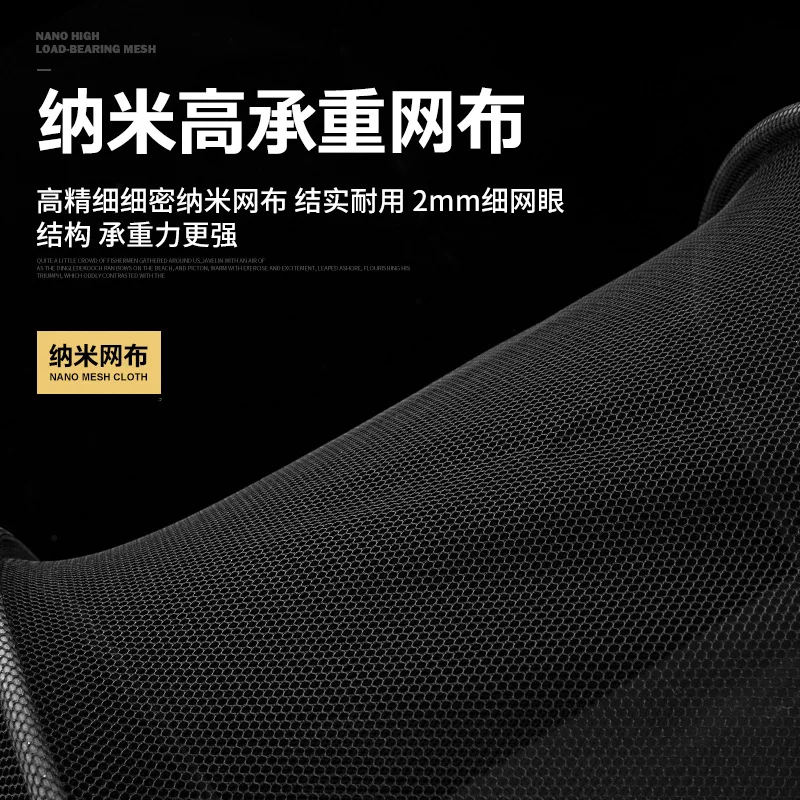 Portable Small Fish Support Dense Clothes in Fish Net Pocket Quick-Dry Storage Bag Beach Combing Live Bait Trip-Proof String Bag
Portable Small Fish Support Dense Clothes in Fish Net Pocket Quick-Dry Storage Bag Beach Combing Live Bait Trip-Proof String Bag