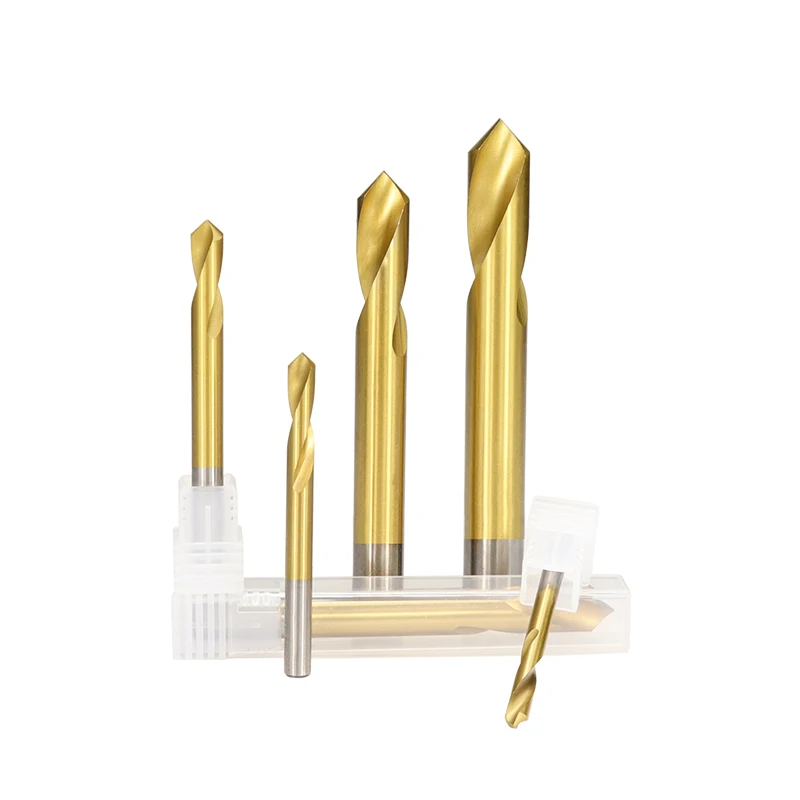 Location Center Bit TiN-Coating Carbide 90 Degree 4-12mm Chamfering Machine Tool HSS Chamfer Drill Bit Location Center Drill Bit
Location Center Bit TiN-Coating Carbide 90 Degree 4-12mm Chamfering Machine Tool HSS Chamfer Drill Bit Location Center Drill Bit