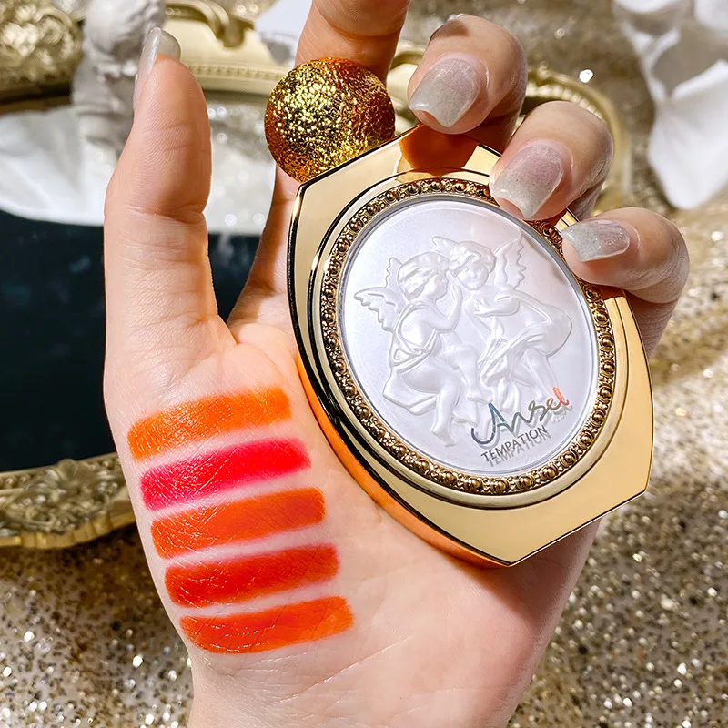 Angel's Temptation 5 Color Lipstick Cosmetics Matte Whitening Non Stick Cup Lipstick Upper Lip More Shiny Lipstick Makeup
Angel's Temptation 5 Color Lipstick Cosmetics Matte Whitening Non Stick Cup Lipstick Upper Lip More Shiny Lipstick Makeup