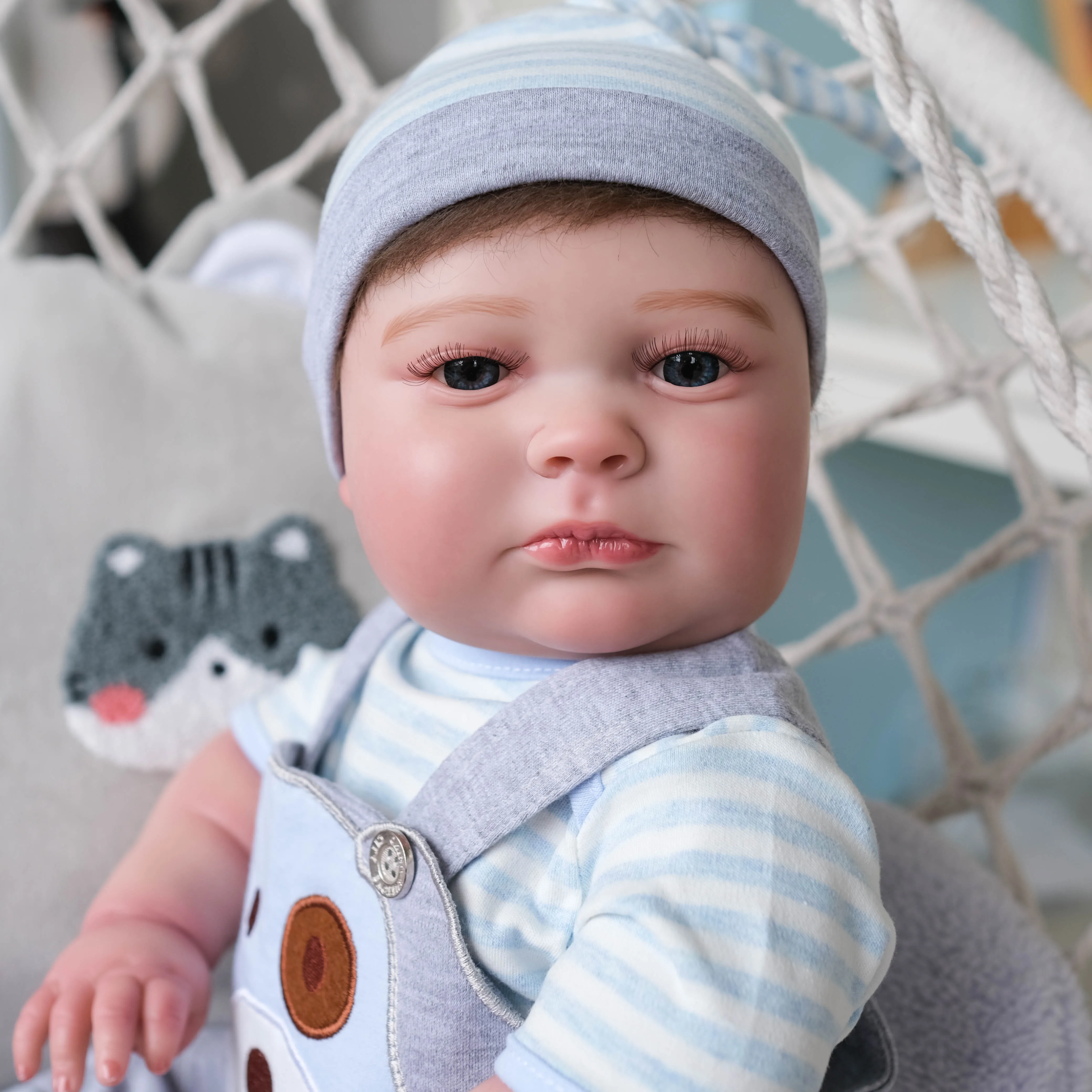 Кукла реборн силиконовая для мальчиков, Реалистичная кукла «Джозеф», полное тело, подарки для детей, 20 дюймов
Кукла реборн силиконовая для мальчиков, Реалистичная кукла «Джозеф», полное тело, подарки для детей, 20 дюймов