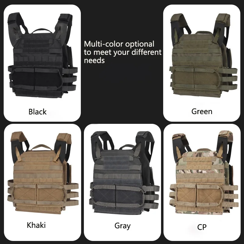 Hunting Tactical Body Armor JPC Molle Plate Carrier Vest Outdoor CS Game Paintball Airsoft Vest Military Equipment 5 colors
Hunting Tactical Body Armor JPC Molle Plate Carrier Vest Outdoor CS Game Paintball Airsoft Vest Military Equipment 5 colors