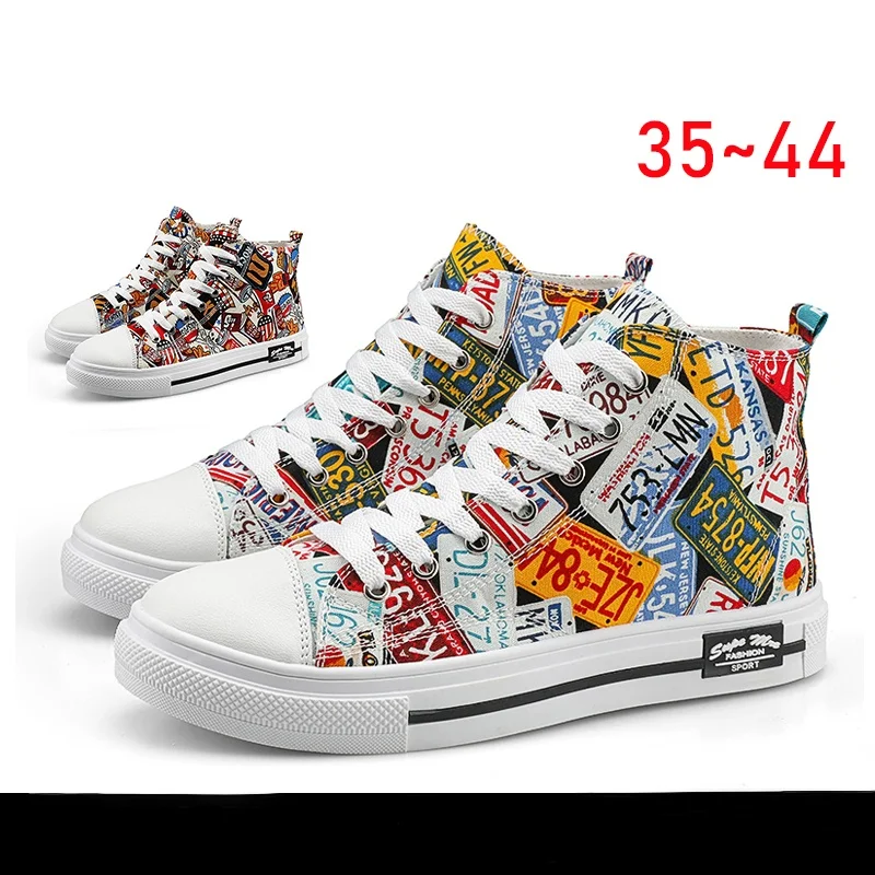 High Top men's 2022 Printed Black Canvas Shoes Sll Vulcanize Shoes Women Stars Casual Skateboarding Shoes Classic Brand Sneakers
High Top men's 2022 Printed Black Canvas Shoes Sll Vulcanize Shoes Women Stars Casual Skateboarding Shoes Classic Brand Sneakers