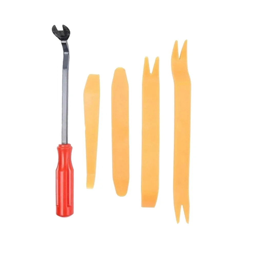 5Pcs Car Trim Removal Tool Kit Door Panel Fastener Auto Dashboard Installer Auto Interior Clip Fastener Remover
5Pcs Car Trim Removal Tool Kit Door Panel Fastener Auto Dashboard Installer Auto Interior Clip Fastener Remover