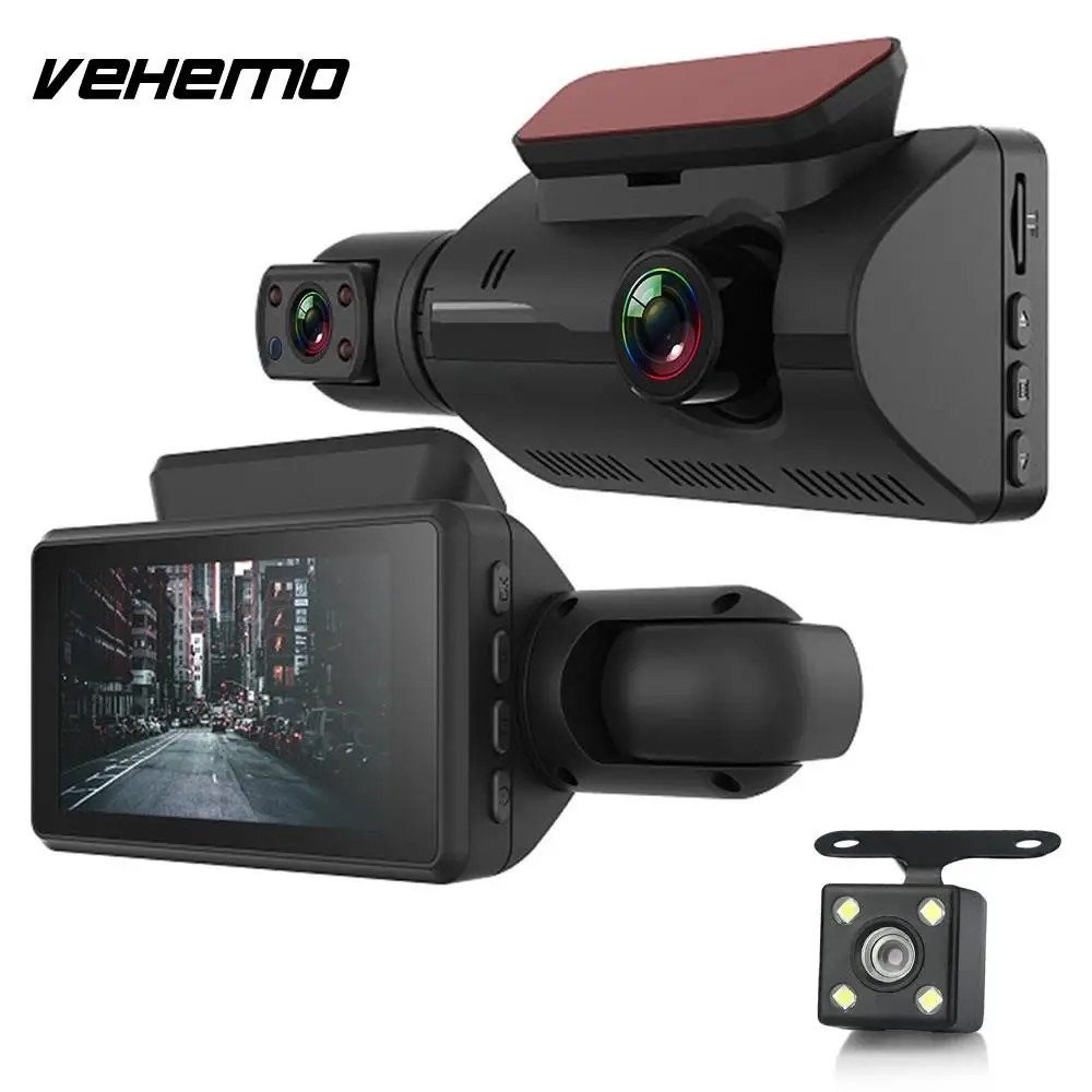Universal Car DVR camera Dash Cam HD Durable 3 Cameras Lens Car Recorder for IPS Night Vision Reverse Image Dual Record DashCam
Universal Car DVR camera Dash Cam HD Durable 3 Cameras Lens Car Recorder for IPS Night Vision Reverse Image Dual Record DashCam
