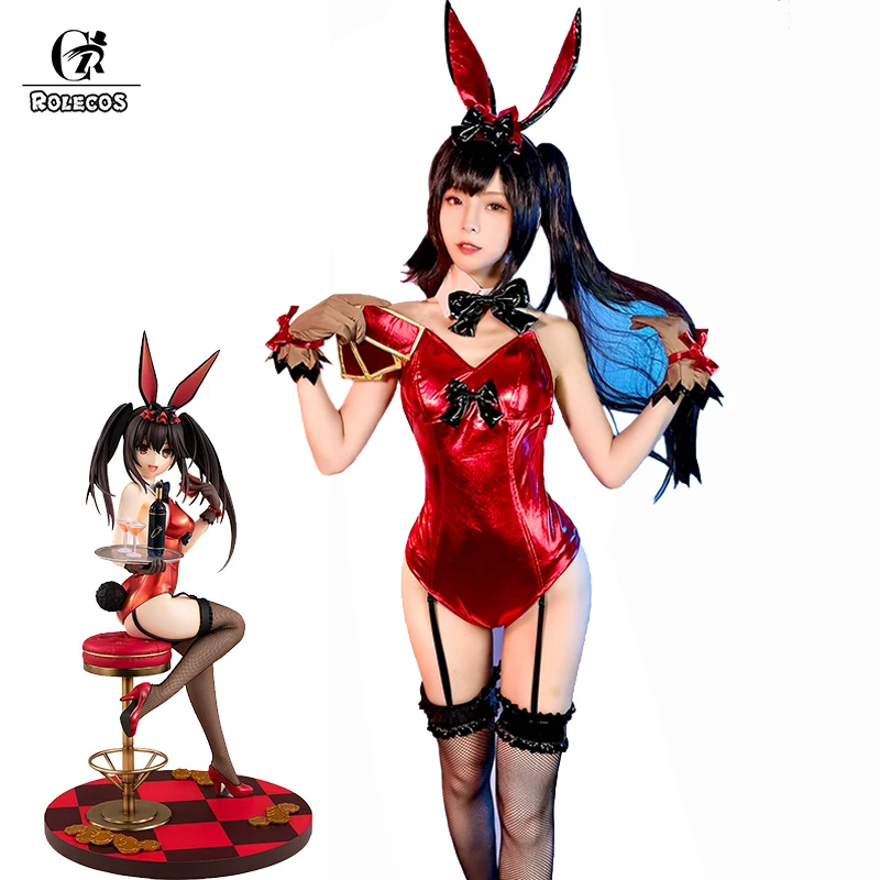 ROLECOS Date A Live Cosplay Costume Kurumi Tokisaki Bunny Girl Sexy Jumpsuit Women Bodysuit Red Leather Costume Cosplay Rompers
ROLECOS Date A Live Cosplay Costume Kurumi Tokisaki Bunny Girl Sexy Jumpsuit Women Bodysuit Red Leather Costume Cosplay Rompers